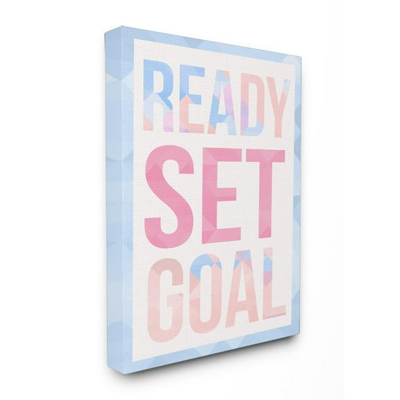The Stupell Home Decor Collection Ready Set Goal Wall Art