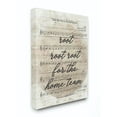 thumbnail image 1 of The Stupell Home Decor Collection Root For The Home Team Base Ball Game Music Sheet Canvas Wall Art, 1 of 4