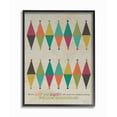 thumbnail image 1 of The Stupell Home Decor Collection Shakespeare Laughter Quote Typography Geometric Diamond Patterns Framed Giclee Texturized Art, 16 x 20, 1 of 4