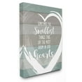 thumbnail image 1 of The Stupell Home Decor Collection Smallest Things Most Room In Heart Planked Wall Art, 1 of 6