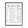thumbnail image 1 of The Stupell Home Decor Collection Stain Removal Guide Version 2 Canvas Wall Art, 1 of 8