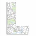 thumbnail image 1 of Stupell Industries Oversized London Map Letter Hanging Initials, 1 of 2