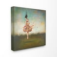 thumbnail image 1 of The Stupell Home Decor Collection Surreal Dress Made of Flowers in an Abstract Landscape Painting Stretched Canvas Wall Art, 17 x 17, 1 of 5