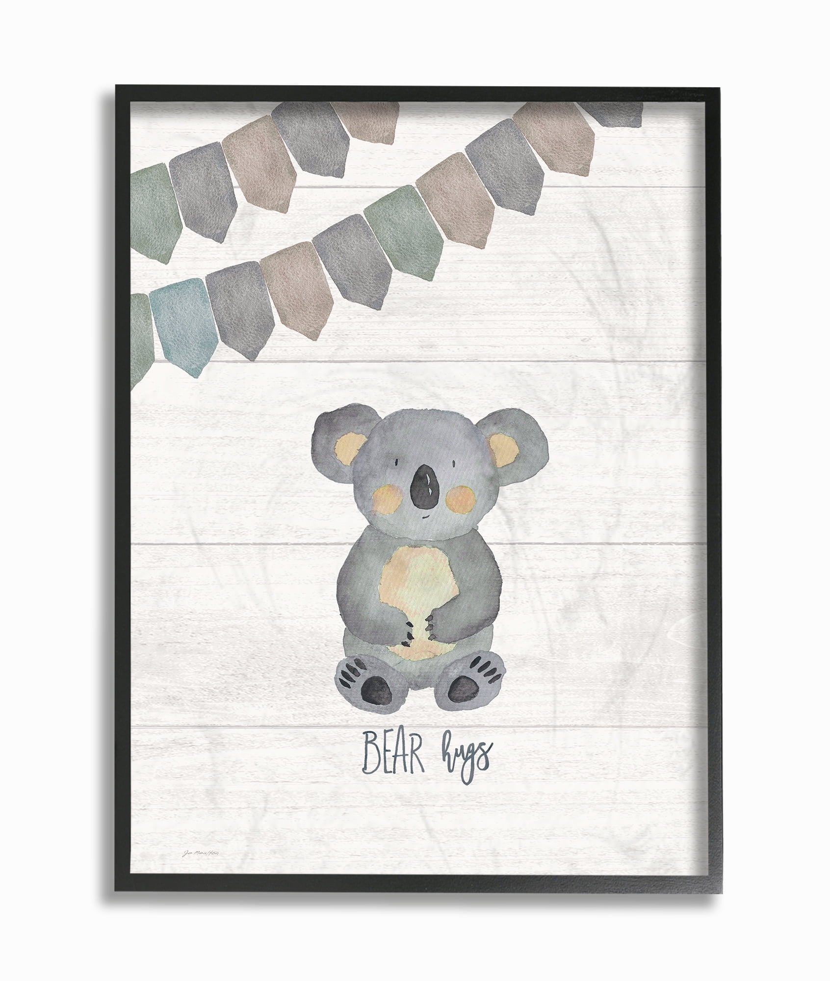 The Stupell Home Decor Collection The Kids Room by Stupell Bear Hugs Wall Art