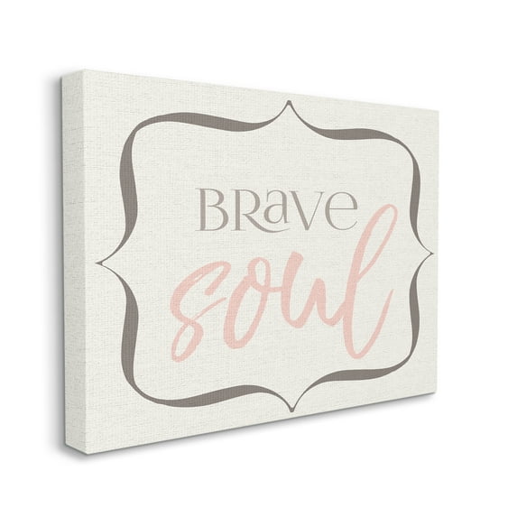 The Stupell Home Decor Collection The Kids Room by Stupell Elegant Brave Soul Wall Art