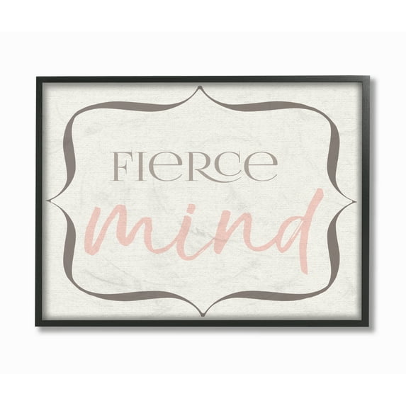 The Stupell Home Decor Collection The Kids Room by Stupell Elegant Fierce Mind Wall Art