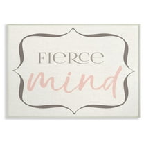 The Stupell Home Decor Collection The Kids Room by Stupell Elegant Fierce Mind Wall Art