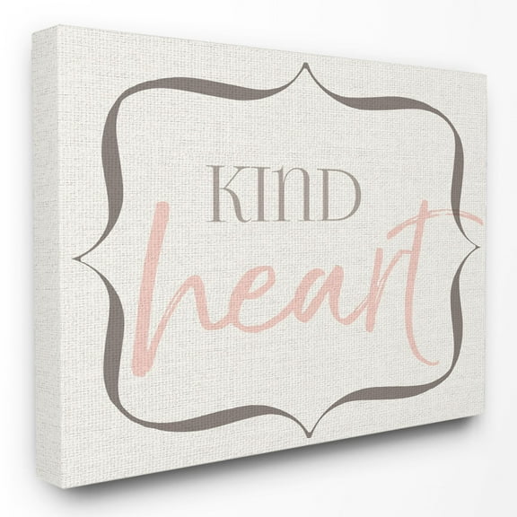 The Stupell Home Decor Collection The Kids Room by Stupell Elegant Kind Heart Wall Art