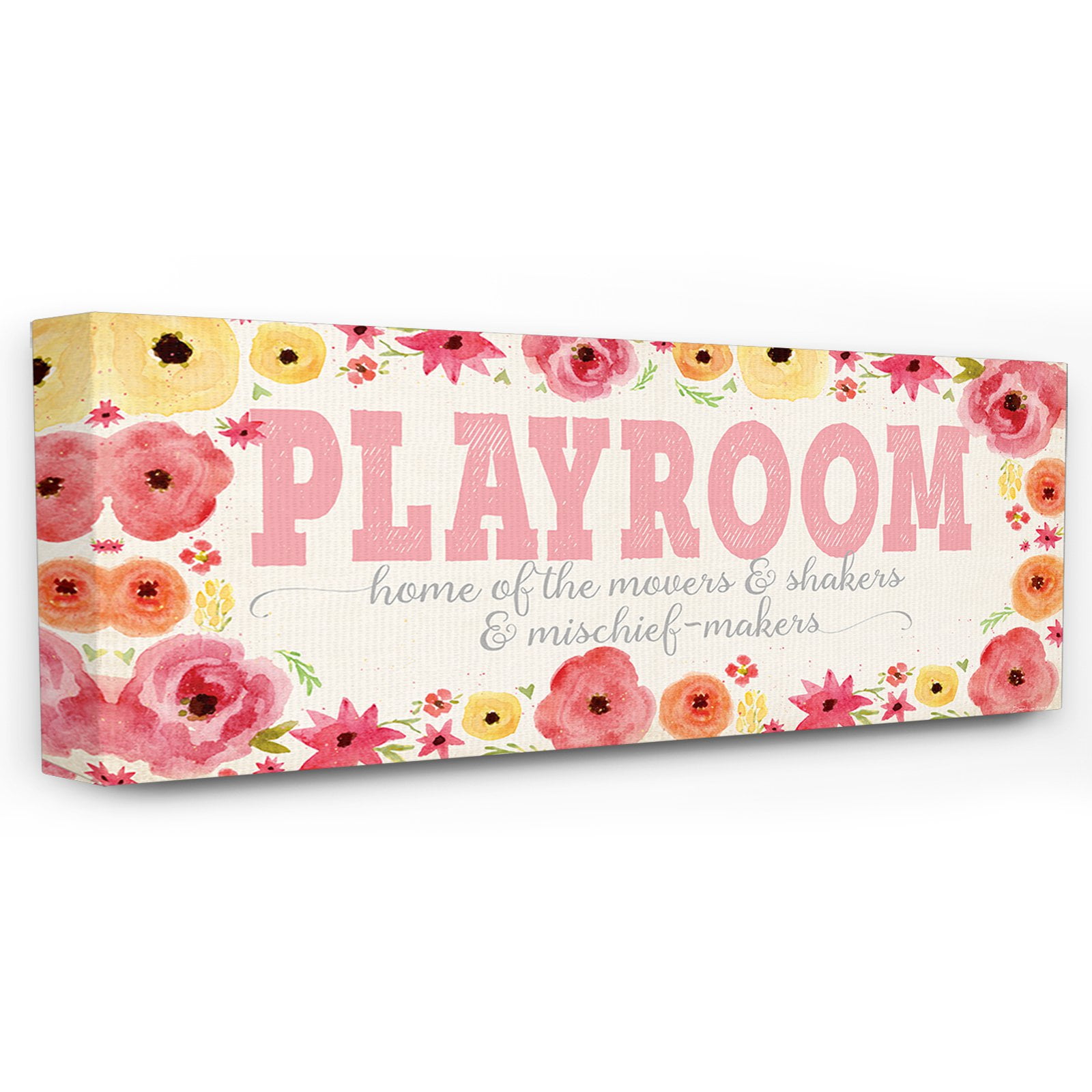 Stupell Industries  Playroom Home Of Mischief Makers Wall Art