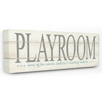The Stupell Home Decor Collection The Kids Room by Stupell Playroom Home Of Mischief Makers Wall Art