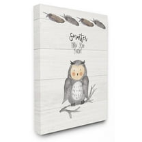 The Stupell Home Decor Collection The Kids Room by Stupell Smarter Than You Know Owl Wall Art