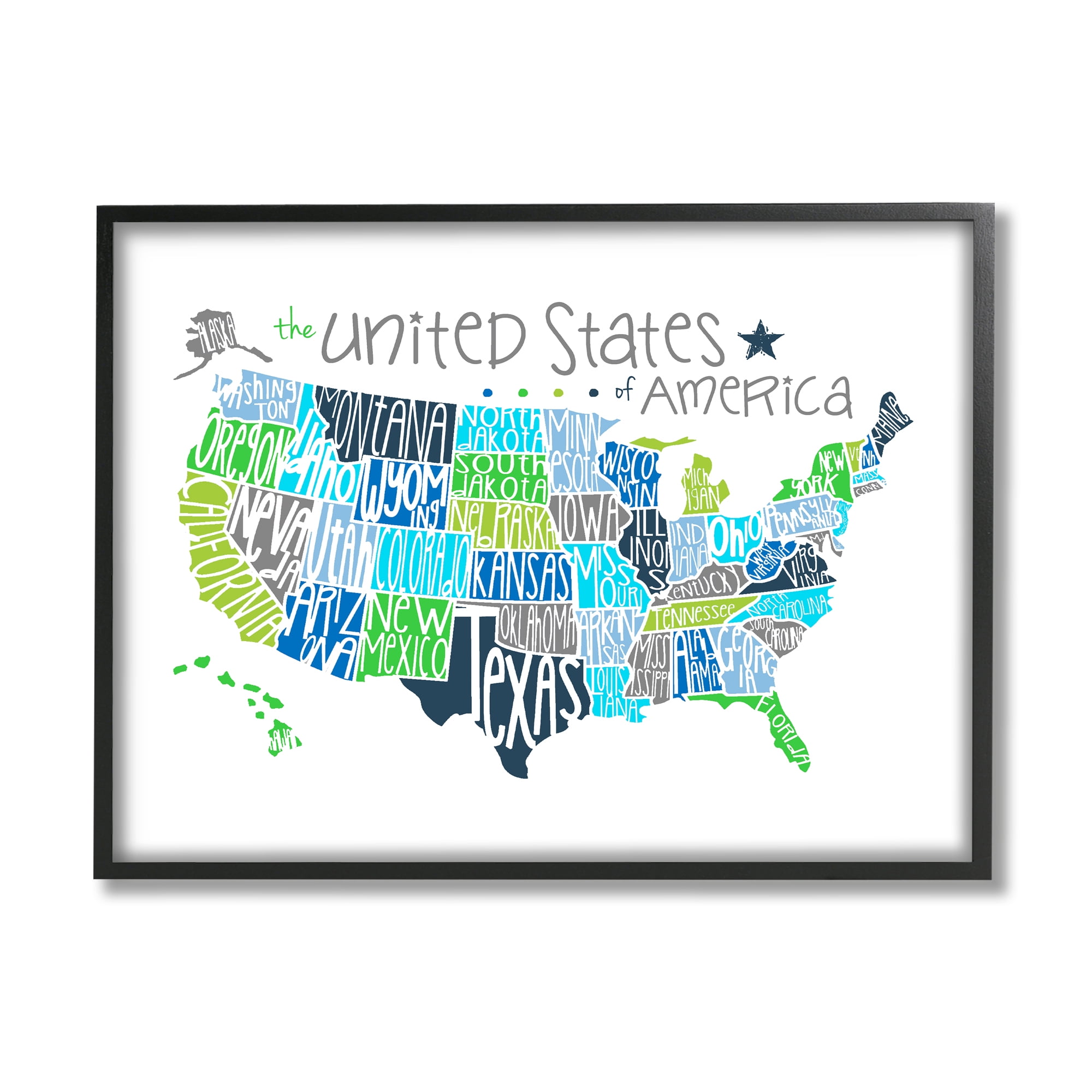 Stupell Pledge Of Allegiance Typography Wall Plaque - Chevron Design, 10"x15", Made In USA