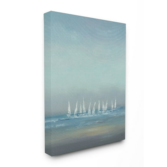 The Stupell Home Decor Collection The Regatta Abstract Seascape Wall Art