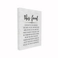 thumbnail image 1 of The Stupell Home Decor Collection This Food Prayer Subtle Birch Typography XXL Stretched Canvas Wall Art, 30 x 1.5 x 40, 1 of 2