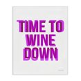 thumbnail image 1 of Stupell Industries Eclectic Time To WINE Down Canvas Art, 16 x 20, by House of Lulu, 1 of 6