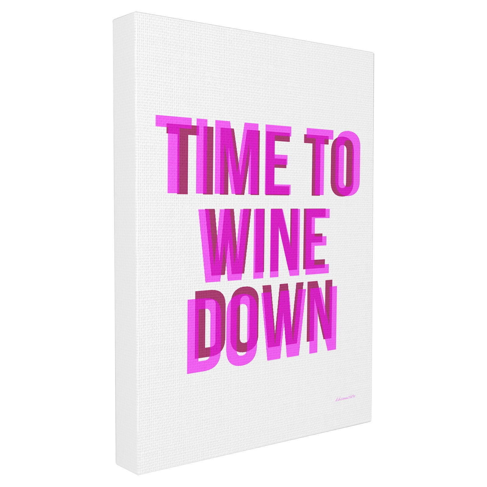 The Stupell Home Decor Collection Time To Wine Down Wall Art