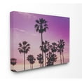 thumbnail image 1 of The Stupell Home Decor Collection Tropical Purple Palm Trees Wall Art, 1 of 3
