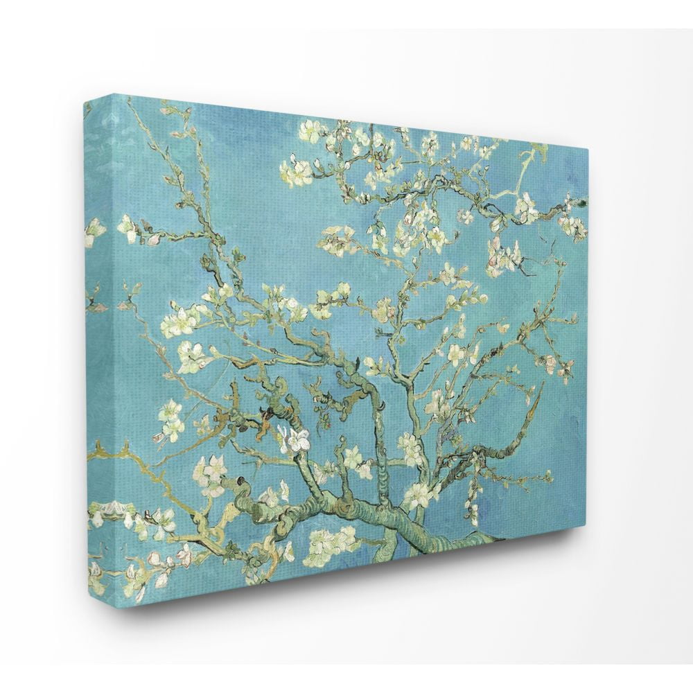 The Stupell Home Decor Collection Van Gogh Almond Blossoms Post Impressionist Painting Canvas Wall Art