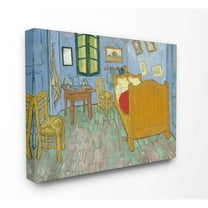 The Stupell Home Decor Collection Van Gogh The Bedroom Post Impressionist Painting Canvas Wall Art