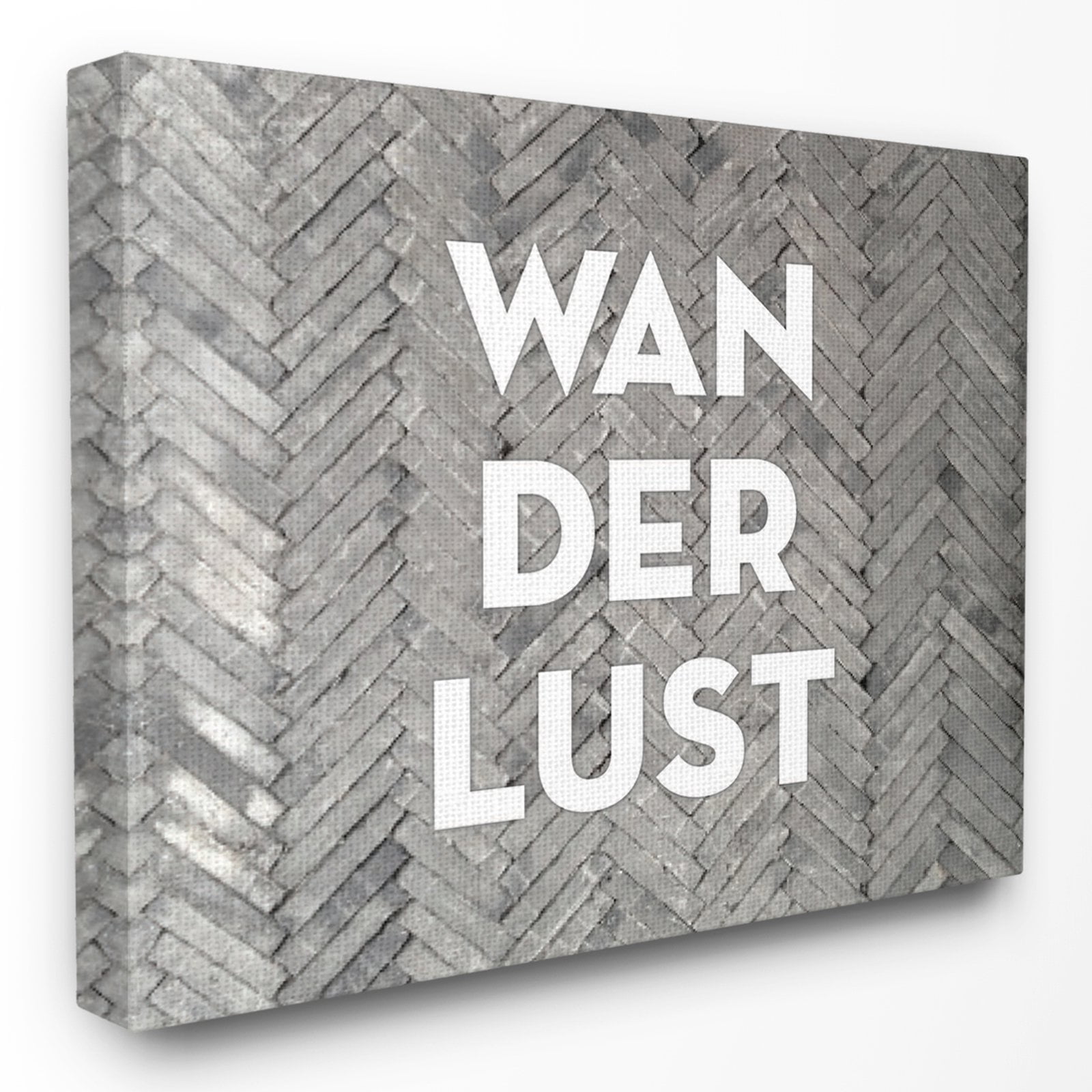 The Stupell Home Decor Collection Wanderlust Patterned Bricks Wall Art