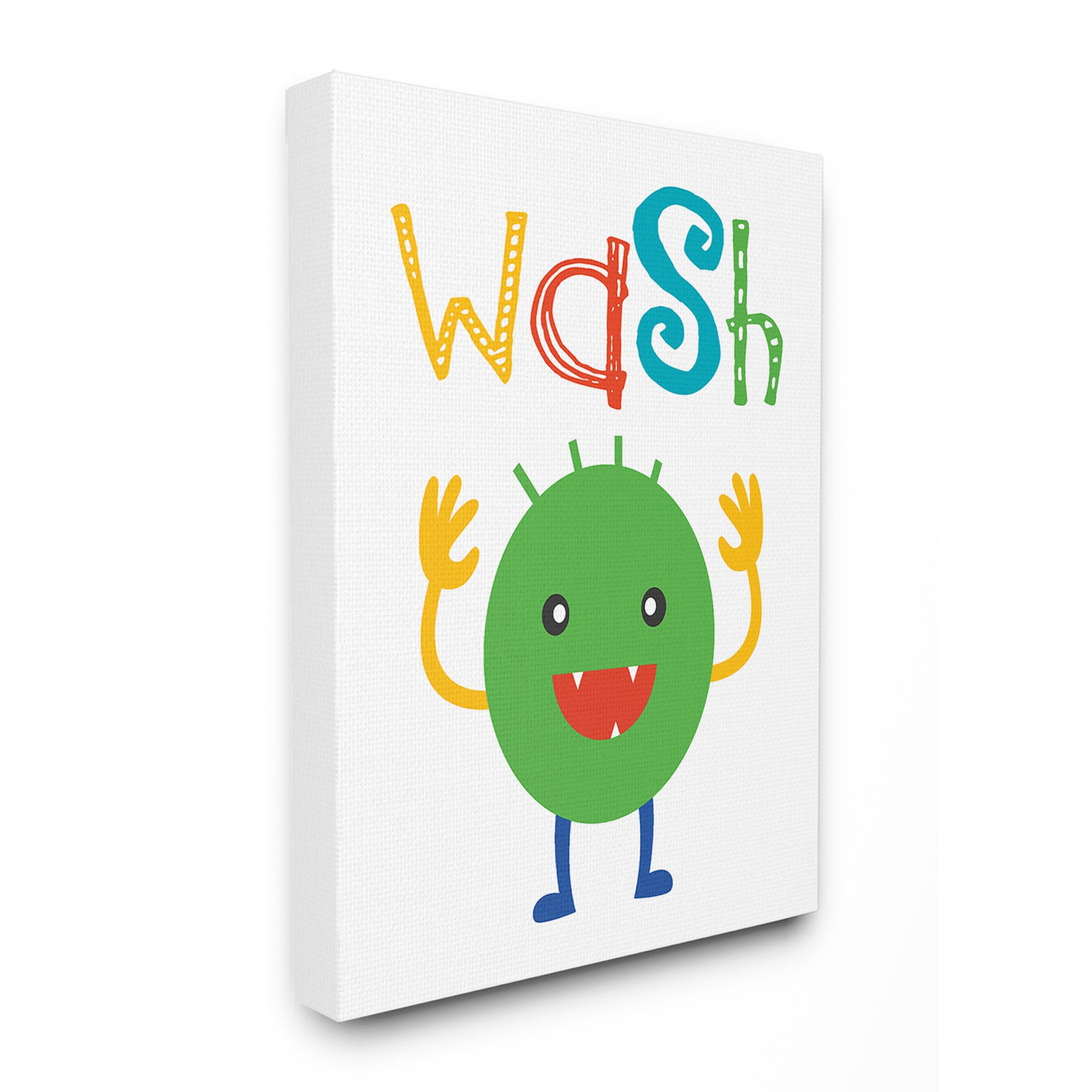 The Stupell Home Decor Collection Wash Monster Wall Art