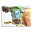 thumbnail image 1 of The Stupell Home Decor Collection Watercolor Cutout Collage Cow Wall Plaque Art, 10 x 0.5 x 15, 1 of 6
