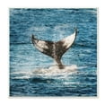 thumbnail image 1 of The Stupell Home Decor Collection Whale Tail Ocean Splash Planked Look Wall Plaque Art, 12 x 0.5 x 12, 1 of 2