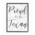 thumbnail image 1 of The Stupell Home Decor Collection White Barn Door Proud To Be Texan Oversized Framed Giclee Texturized Art, 16 x 1.5 x 20, 1 of 2