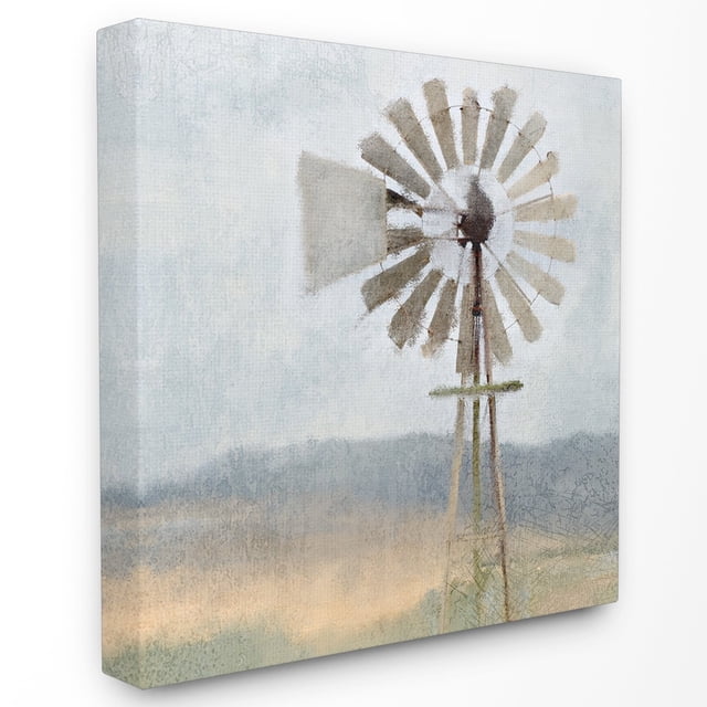 The Stupell Home Decor Collection Windmill Breeze Farmyard Wall Art ...