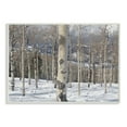 thumbnail image 1 of The Stupell Home Decor Collection Winter Birches Photography Wall Plaque Art, 1 of 5