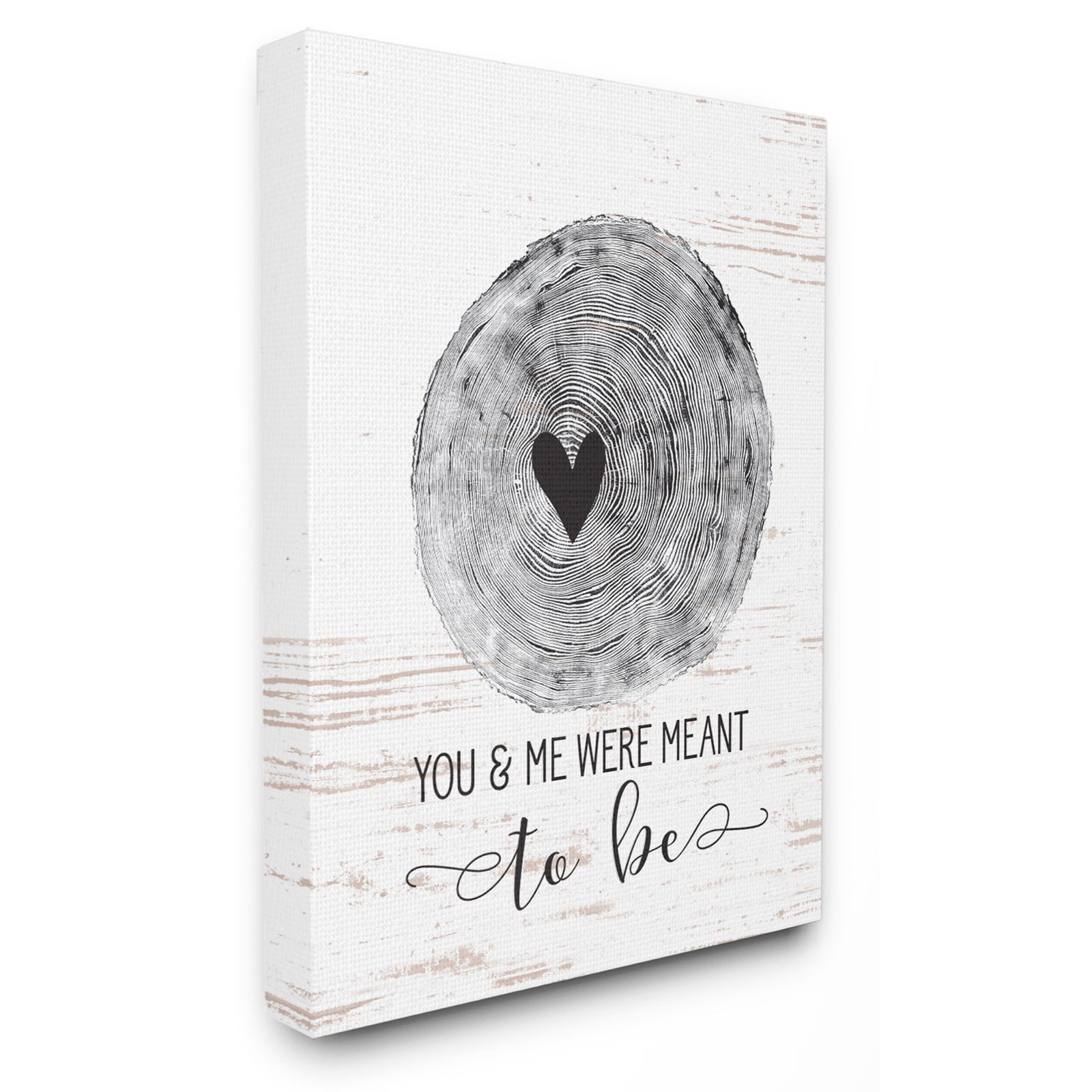 The Stupell Home Decor Collection You And Me Were Meant To Be Wall Art