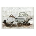 thumbnail image 1 of The Stupell Home Decor Faith Family Farming Distressed Horses and Barn Photograph, 1 of 5