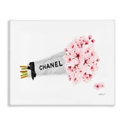 The Stupell Home Decor Fashion Chanel Wrapped Cherry Blossoms Canvas Wall Art
