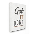 thumbnail image 1 of The Stupell Home Decor Get It Done Distressed Texture White Wood Look, 1 of 4