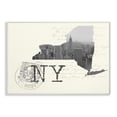 thumbnail image 1 of The Stupell Home Decor New York Black and White Photograph on Cream Paper Postcard Wall Plaque Art, 1 of 3