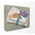 thumbnail image 1 of The Stupell Home Decor Painted Letters Sent with a Ribbon and Lavender Canvas Wall Art, 1 of 2