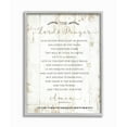 thumbnail image 1 of The Stupell Home Decor The Lords Prayer Our Father Rustic Distressed White Wood Look, 1 of 8