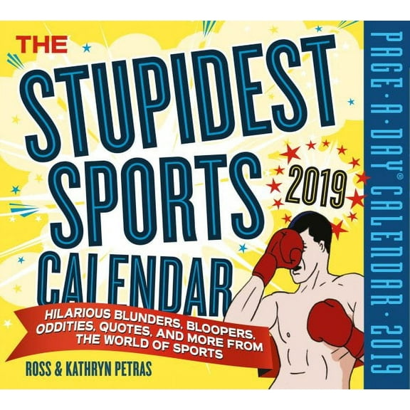 The Stupidest Sports 2019 Calendar
