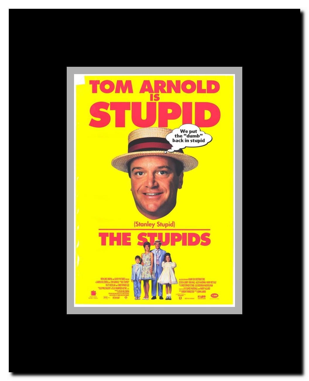 The Stupids Framed Movie Poster