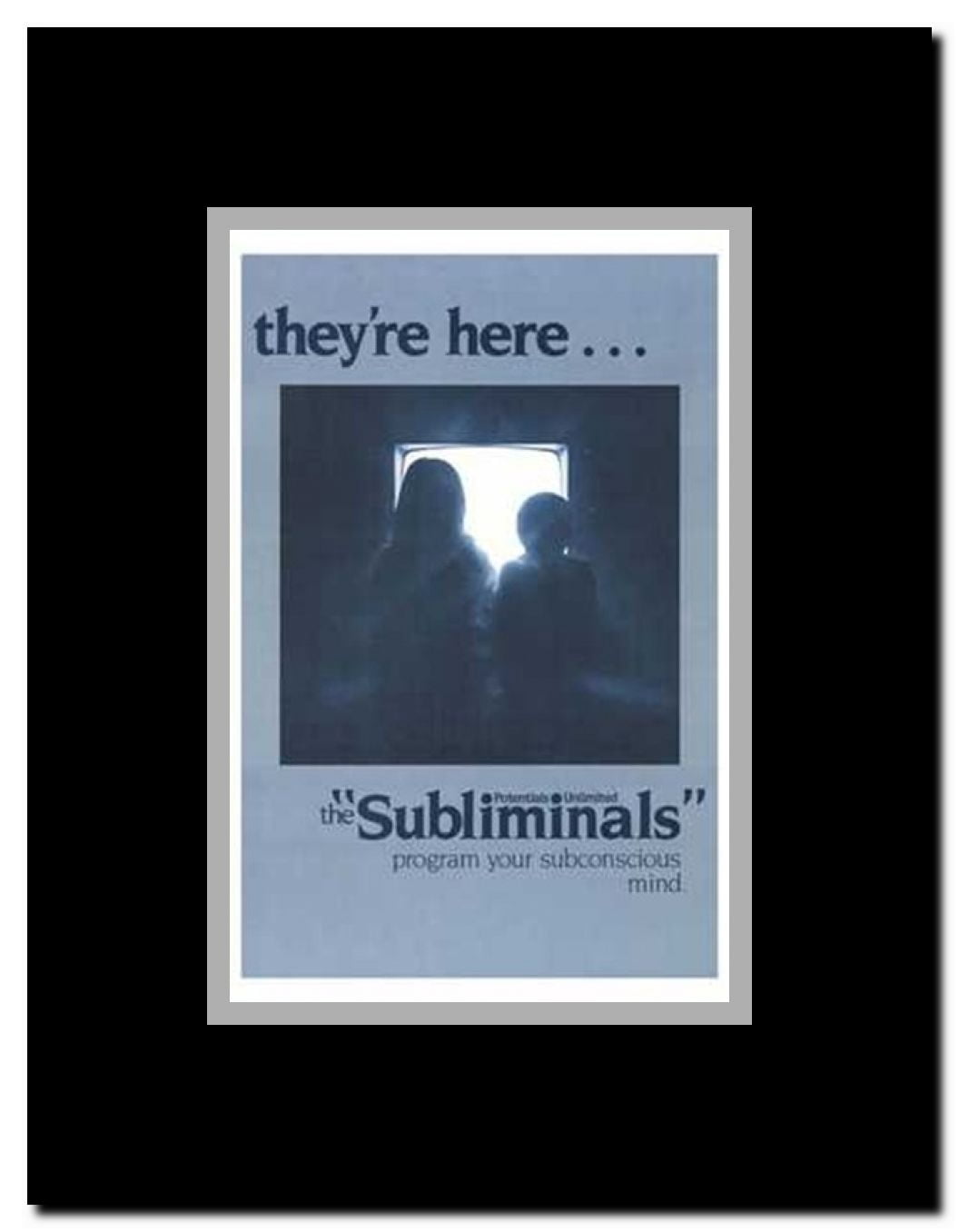 The Subliminals Framed Movie Poster