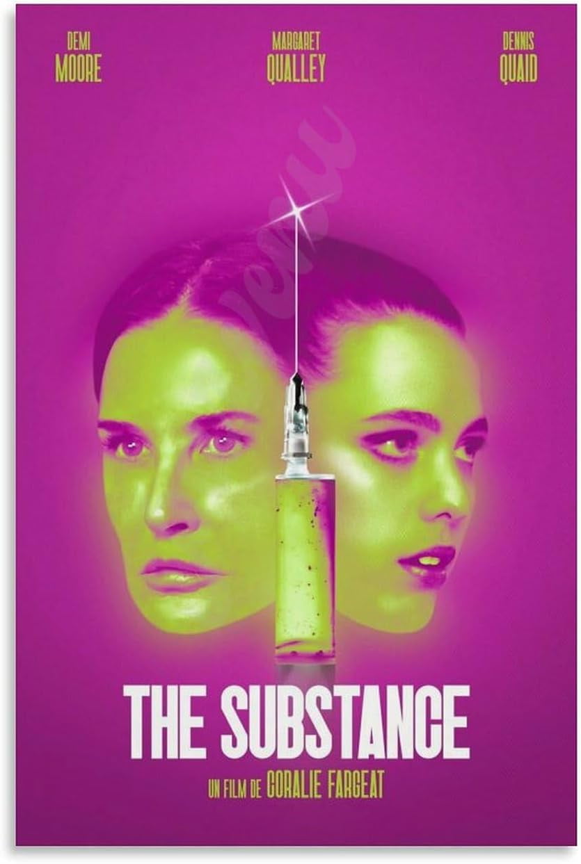 The Substance 2024 Horror Movie Poster
