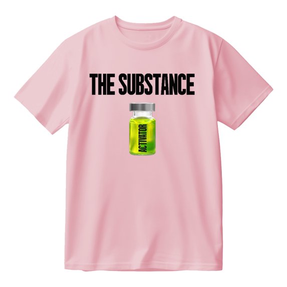 The Substance 2024 Horror Movie T-shirt Short Sleeve Cotton Tee Women Men Streetwear Tops