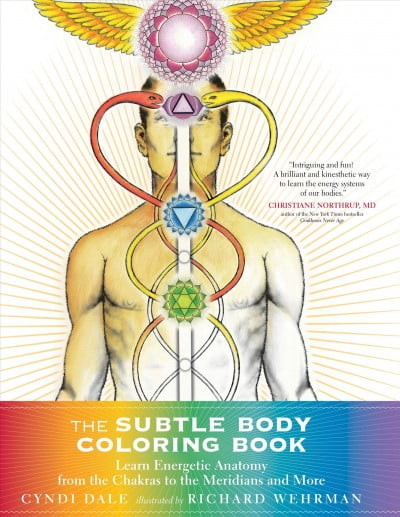 The Subtle Body Coloring Book : Learn Energetic Anatomy--from the Chakras to the Meridians and More (Paperback)