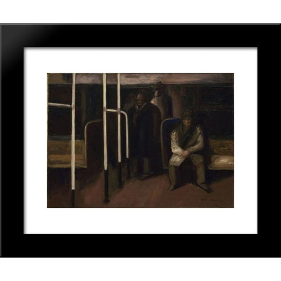 The Subway 20x24 Framed Art Print by Orozco, Jose Clemente