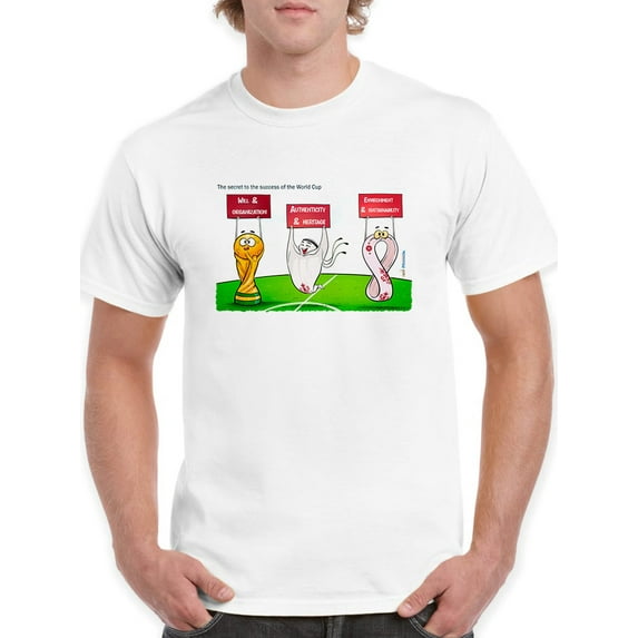 The Success Of The World Cup T-shirt Men's -Ahmad Rahma Designs