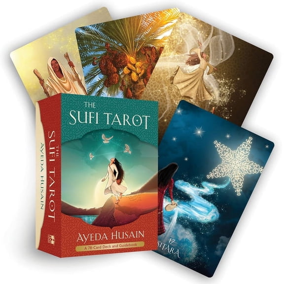 The Sufi Tarot: A 78-Card Deck and Guidebook, (Hardcover)