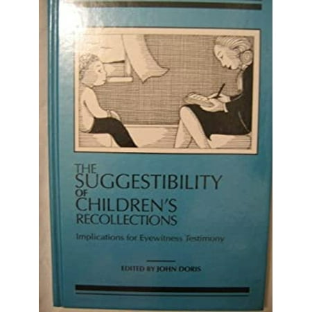 Pre-Owned Suggestibility of Children's Recollections : Implications for Eyewitness Testimony (Hardcover) 9781557981189