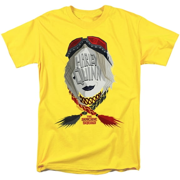 The Suicide Squad HQ Face Text Unisex Adult T-Shirt
