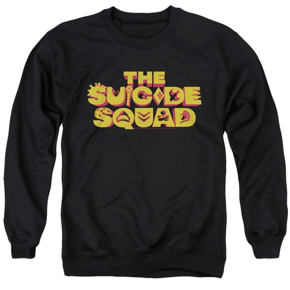 The Suicide Squad Symbol Logo Unisex Adult Crewneck Sweatshirt, Symbol Logo, Medium