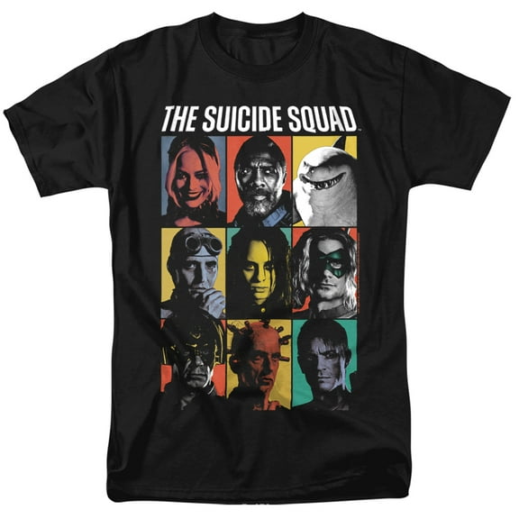 The Suicide Squad Tiles Unisex Adult T-Shirt